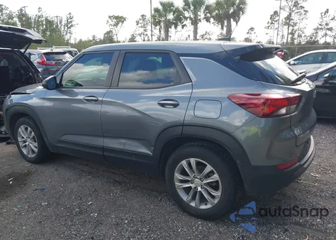 2021 Chevrolet Trailblazer Fwd Ls из США, поврежденный, VIN KL79MMS22MB124960